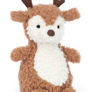 Jellycat Little REINDEER collectible NWT soft baby RETIRED Authentic HTF